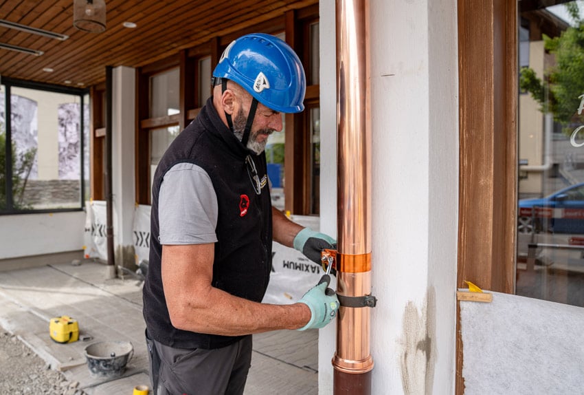Spenglerarbeiten Baustelle