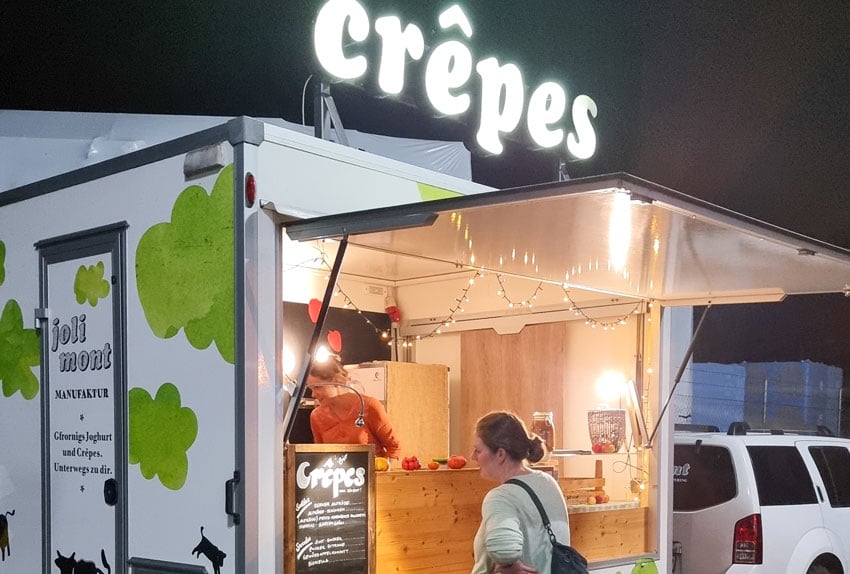 Jubiläumsfest: Foodtruck Crepes