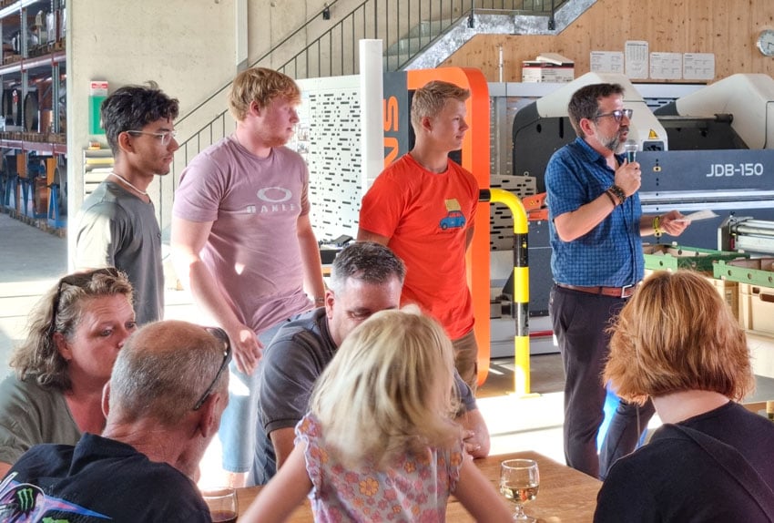 Mitarbeitenden Grillfest: Ehrungen