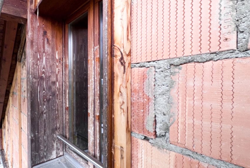 Fassade wird saniert