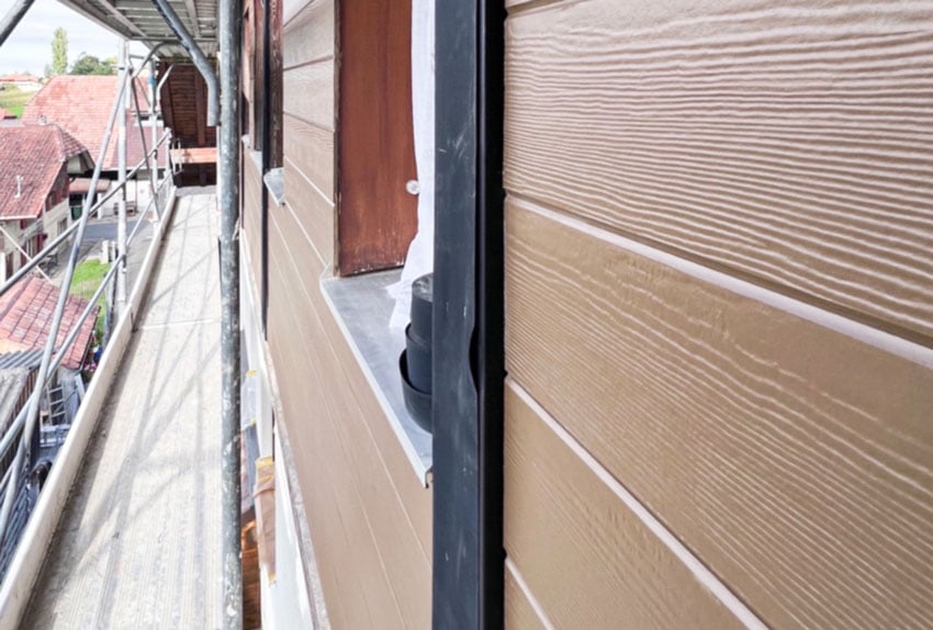 Fassade: James Hardie Verkleidung